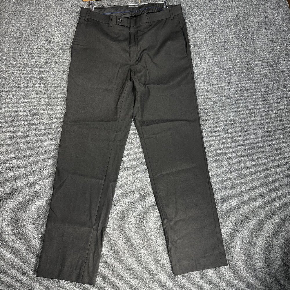 Lauren Ralph Lauren Black Label Pants Mens 36 Black Stretch Straight Leg Pockets